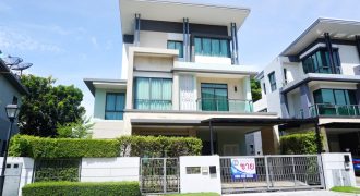 บ้านเดี่ยว 3 ชั้น 84 ตร.ว. ม. นาราสิริ โทเพียรี่ นวมินทร์ แต่งใหม่ พร้อมอยู่