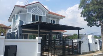 บ้านเดี่ยว 2 ชั้น หมู่บ้าน มณีรินทร์ แอนด์ พาร์ค ราชพฤกษ์-ติวานนท์ 58/65