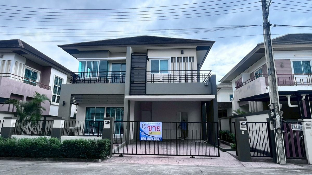 บ้านเดี่ยว 2 ชั้น หมู่บ้าน โคโค่พาร์ค สิริศา 21