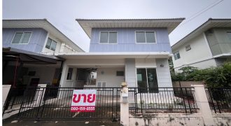 บ้านแฝด 2 ชั้น หมู่บ้าน เดอะ วิลล่า รัตนาธิเบศร์ The Villa Rattanathibet (Tha it)