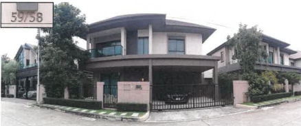 บ้านเดี่ยว 2 ชั้น หมู่บ้าน บางกอก บูเลอวาร์ด แจ้งวัฒนะ 2